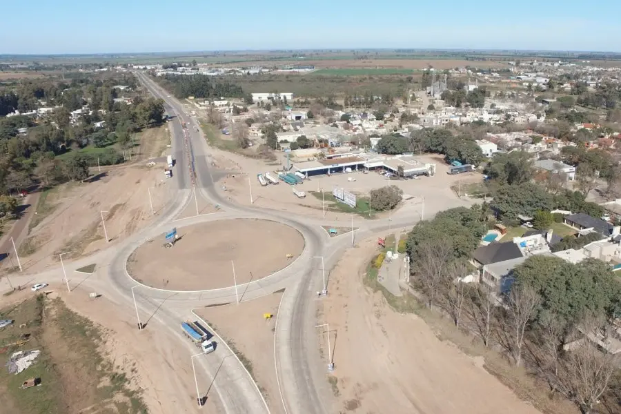 Avanza la obra de la autopista de RN34 en Sunchales