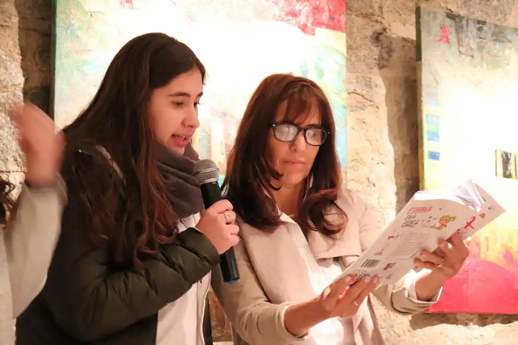 Victoria Zorraquín, fundadora  de Educere, presentó su libro  “Esperanza en la escuela”
