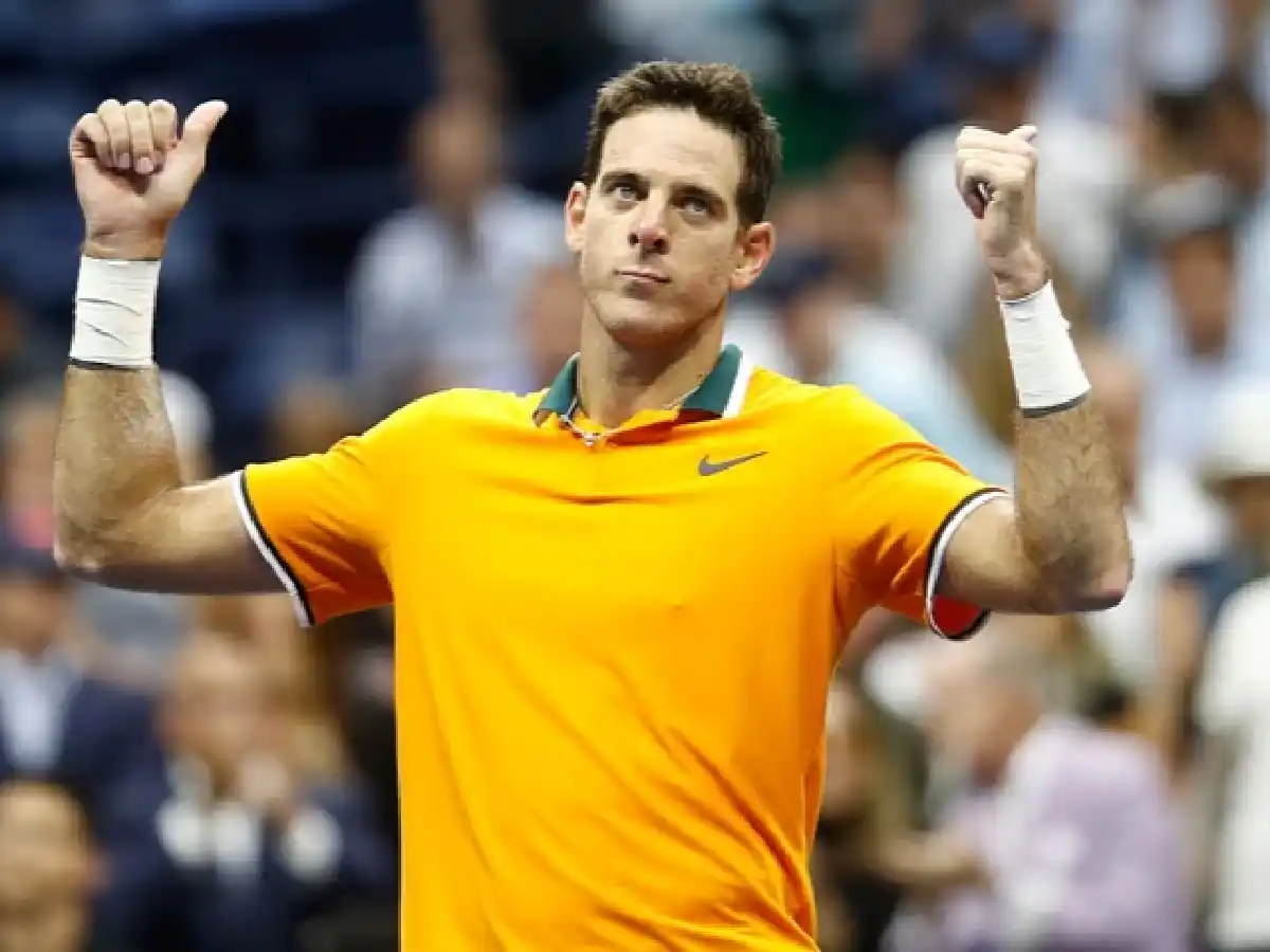 "Delpo" sin jugar dos meses, subió un puesto en el ranking 