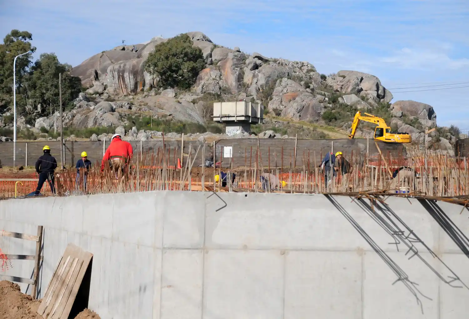 La cisterna de agua de La Movediza plantea un abastecimiento para las próximas dos décadas