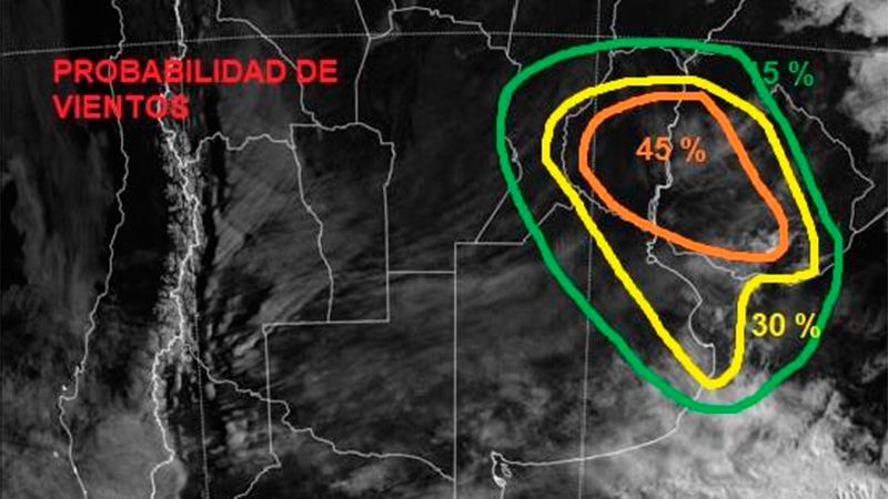 Pronostican un severo temporal para este fin de semana