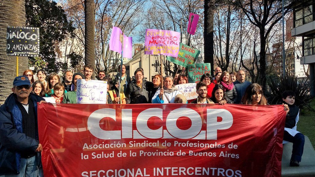 Médicos bonaerenses de Cicop realizan el tercer paro del 2017