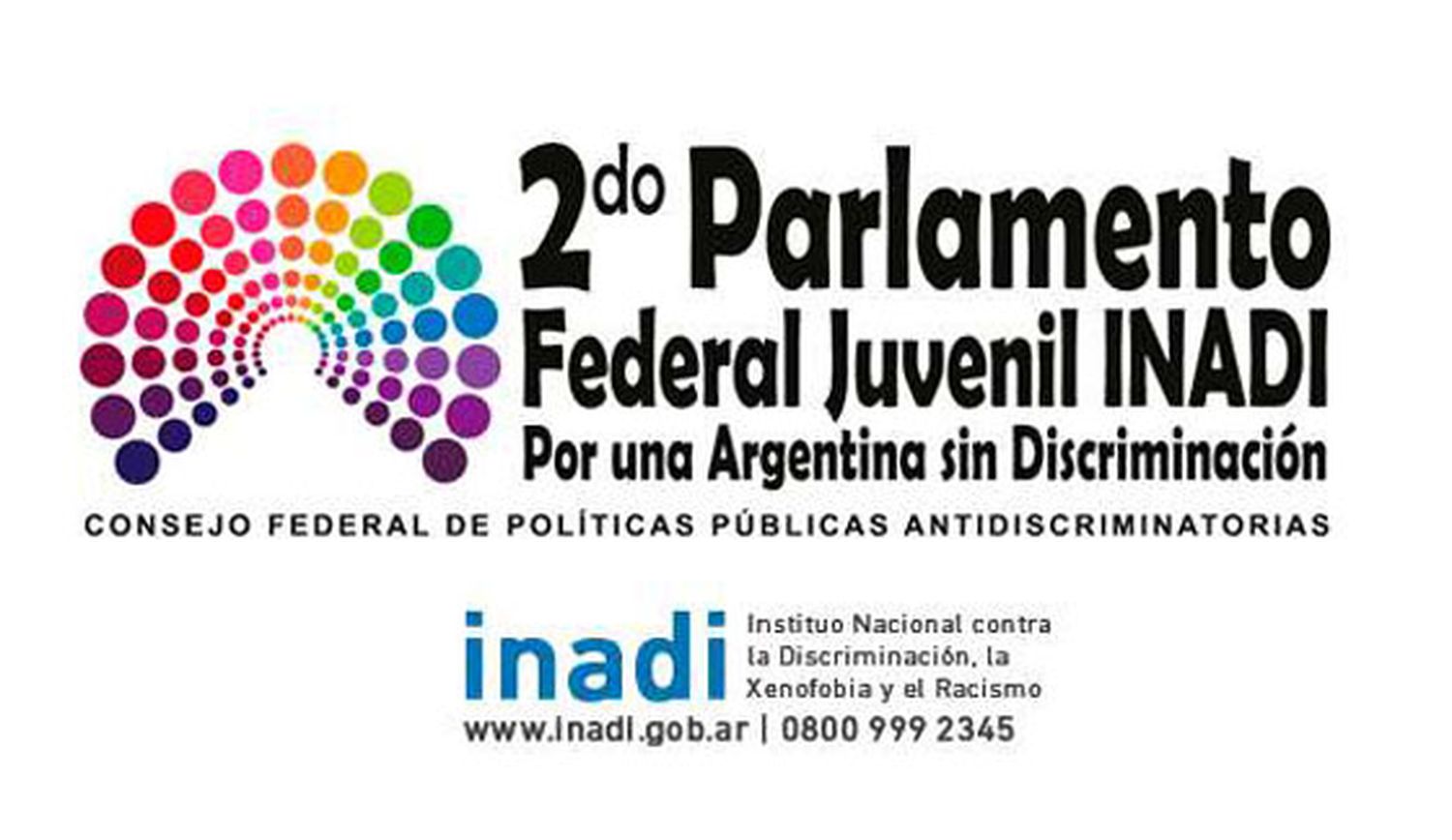 Presentaron 97 ensayos para participar del 2° Parlamento Federal Juvenil Inadi