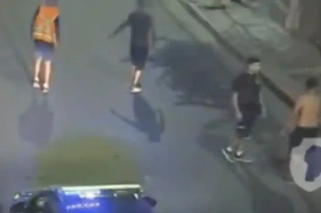 Captura de pantalla tomada del video