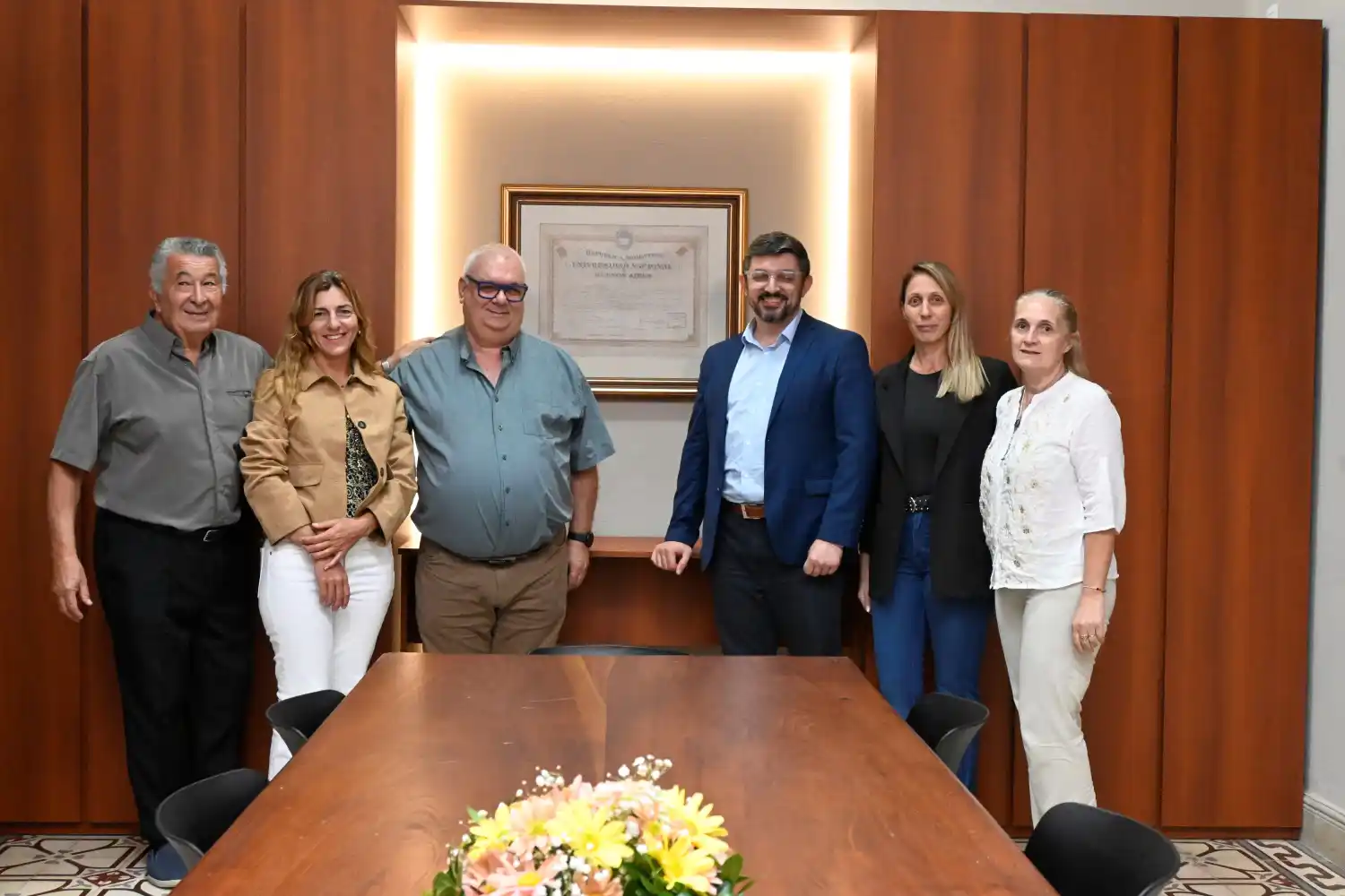 Autoridades inauguran la nueva Sala del Concejo Deliberante de Altos de Chipión, propuesta para llevar el nombre del Coronel José Nazario de Sosa.