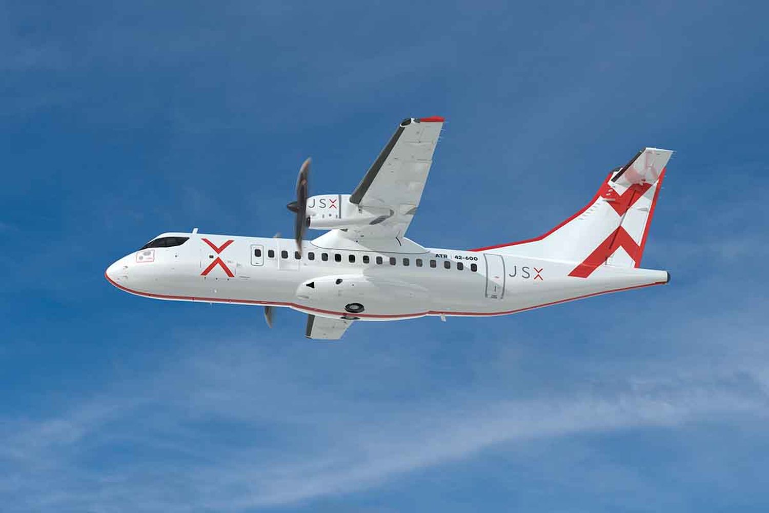 JSX revoluciona el mercado regional de EE. UU. con la incorporación de aviones ATR 42 únicamente con Clase Business