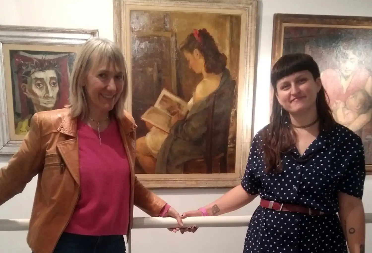 La artista Inés Szigety, con su obra “Femenino y plural”, participó de la Bienal de Arte de Bahía Blanca