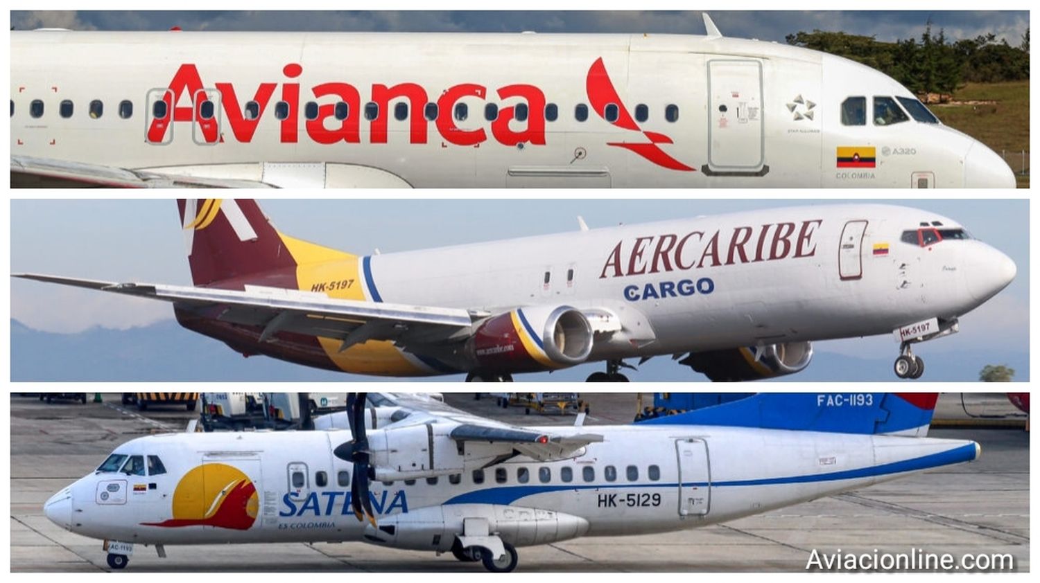 Avianca, AerCaribe y SATENA se unen a los esfuerzos de la distribución de vacunas contra el COVID-19 en Colombia