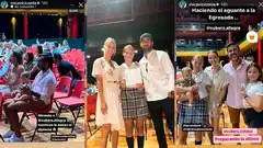 Nicole Neumann y Mica Viciconte coincidieron en un evento familiar y lo compartieron en redes: “Haciendo el aguante”