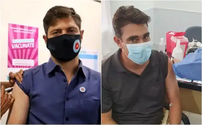 Kicillof "cierra la grieta" con la vacuna rusa: Defendió vacunación de intendentes y citó al jefe comunal Pro Iguacel