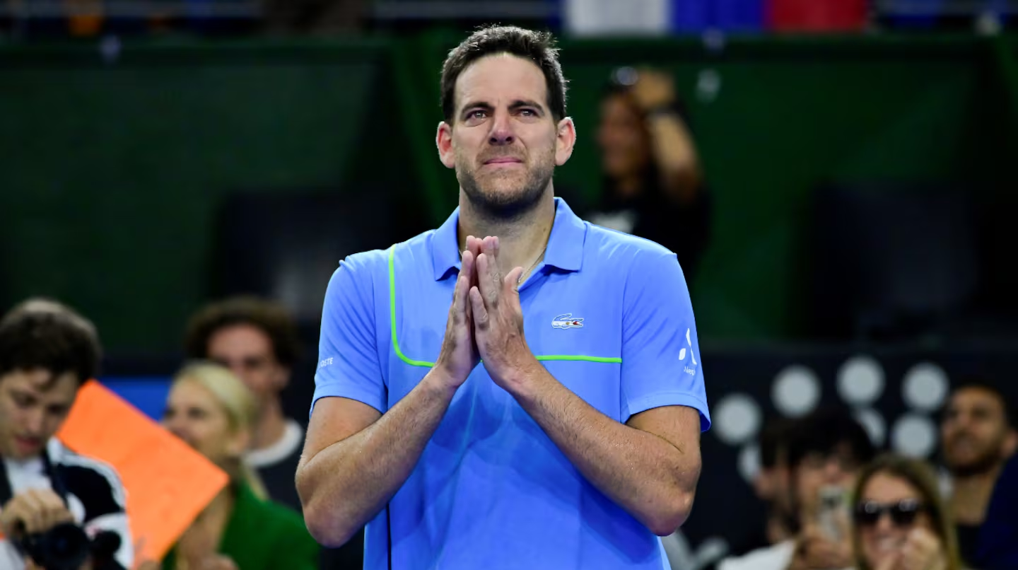 Juan Martín del Potro tuvo su despedida del tenis