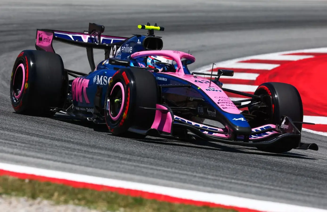F1: Colapinto, mejor sobrepaso del mes