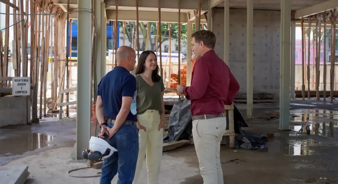 Soledad Martínez supervisó las obras