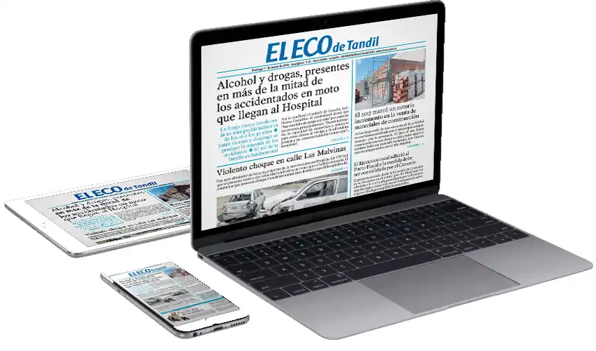 La edición impresa de El Eco de Tandil desde tu computadora, celular o tablet