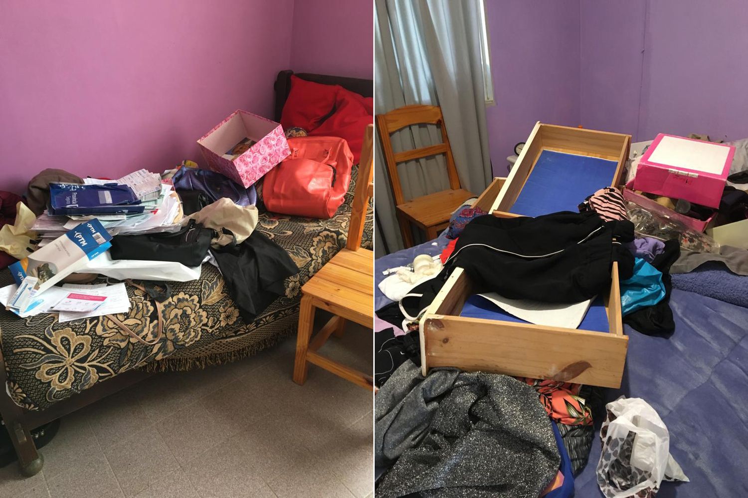 Víctima de robo en su vivienda, recuperó algunas pertenencias