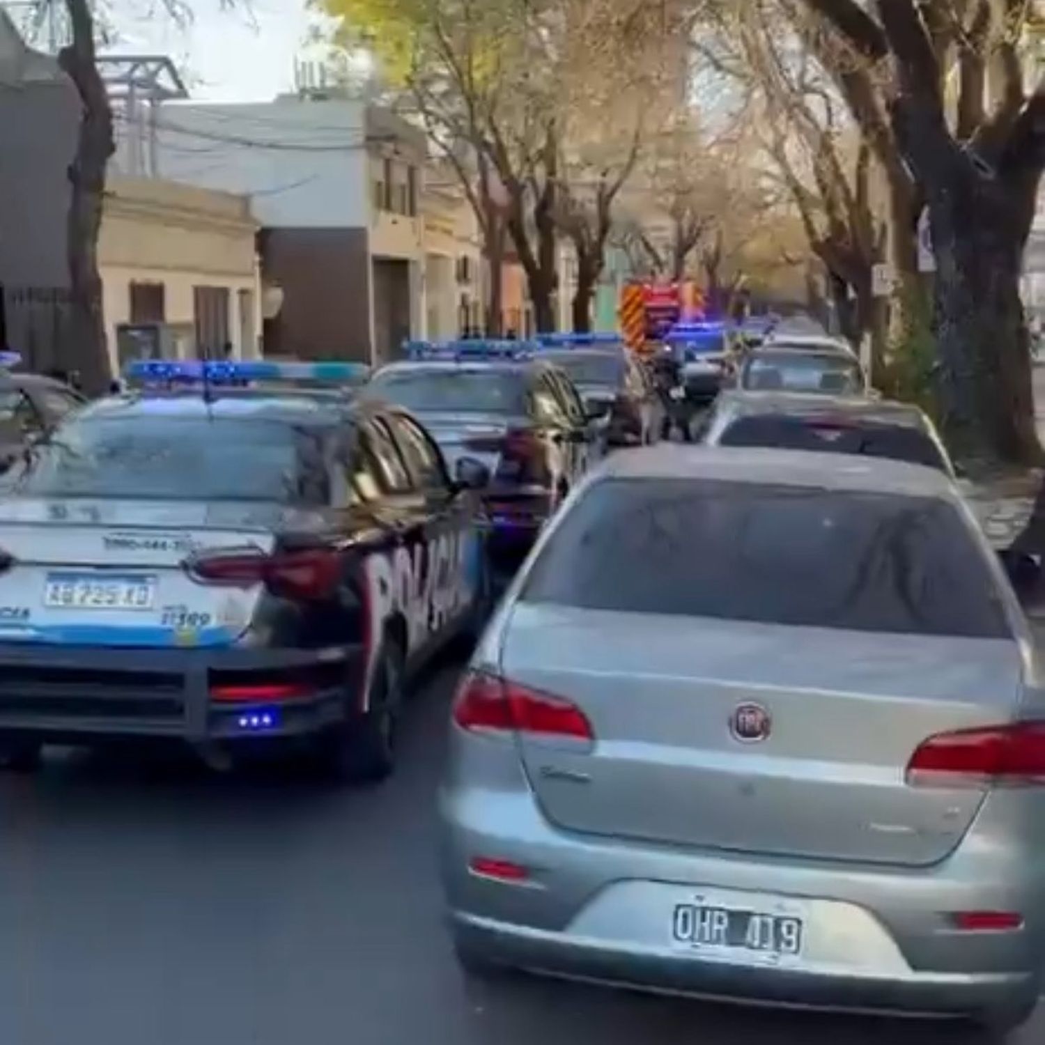 Protesta en la comisaría 5ª: mujeres detenidas quemaron colchones