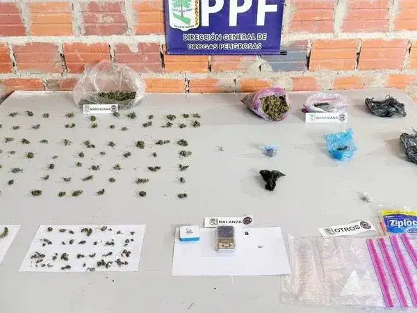 Desarticularon un centro de distribución de drogas