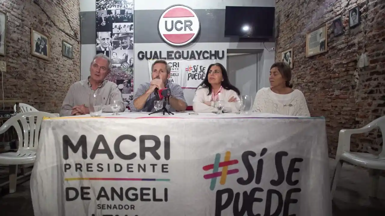Frigerio en la UCR Gualeguaychú: "El camino es buscar juntos las soluciones, no copiar modelos" 