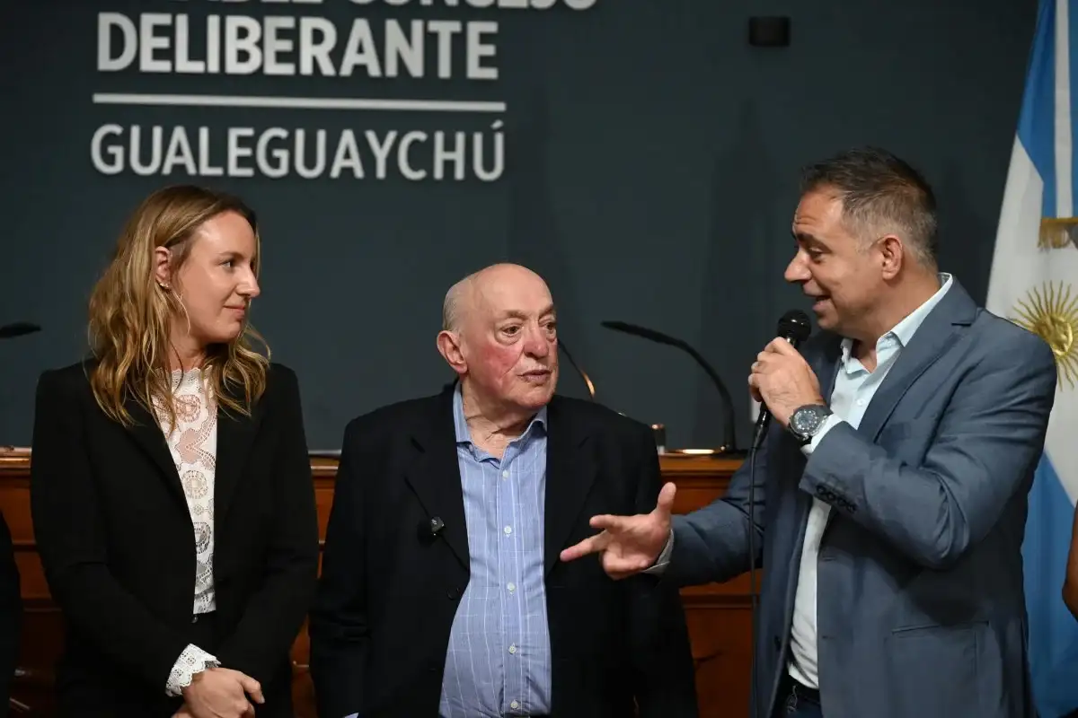 Declararon Personalidad Destacada de Gualeguaychú a Antonio Peverelli