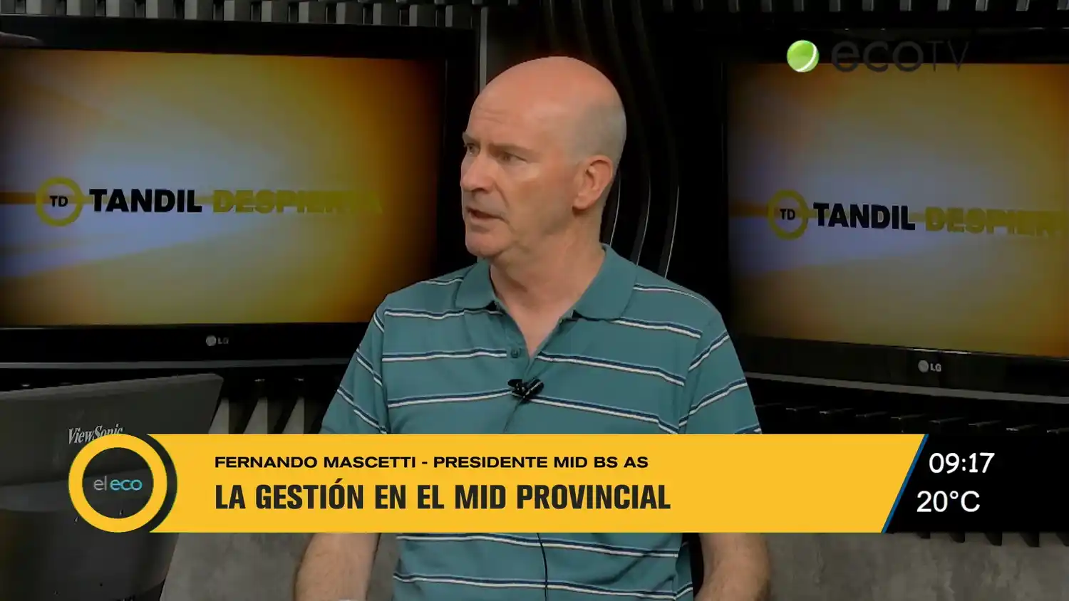 La gestión en el MID provincial