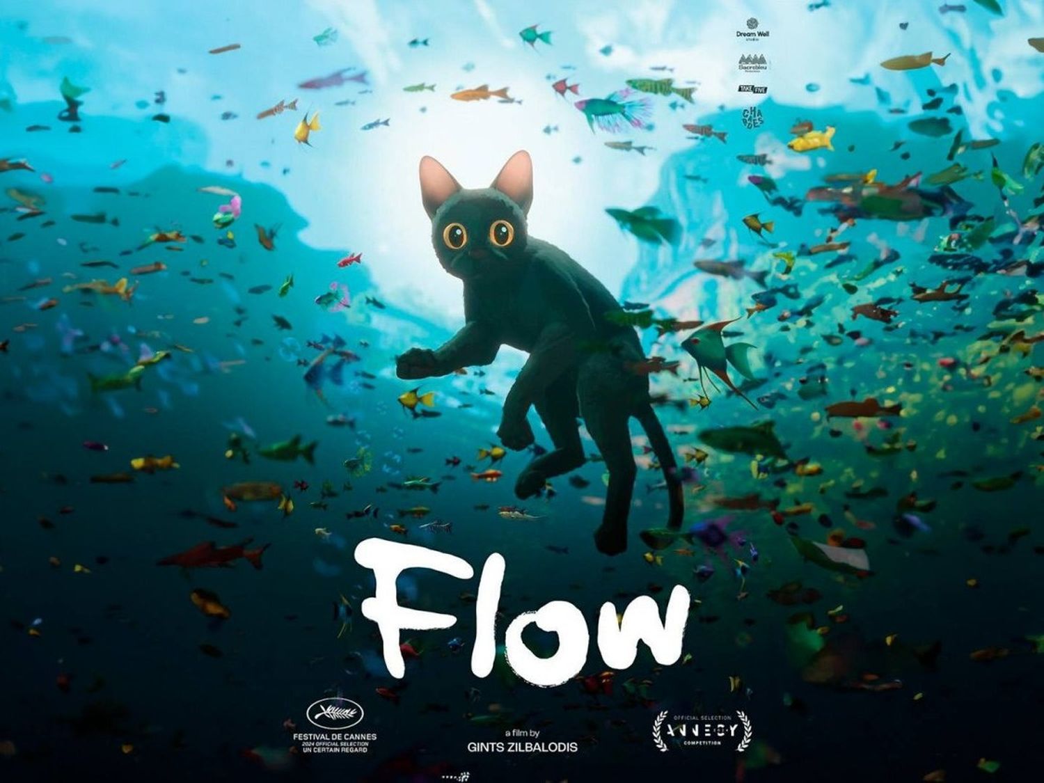 "Flow" es uno de los cinco estrenos de esta semana.