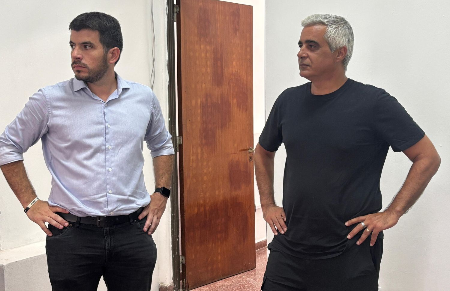 El intendente Chiarella y el rector de la UNR Bartolacci hicieron el anuncio en conjunto. Foto: MVT