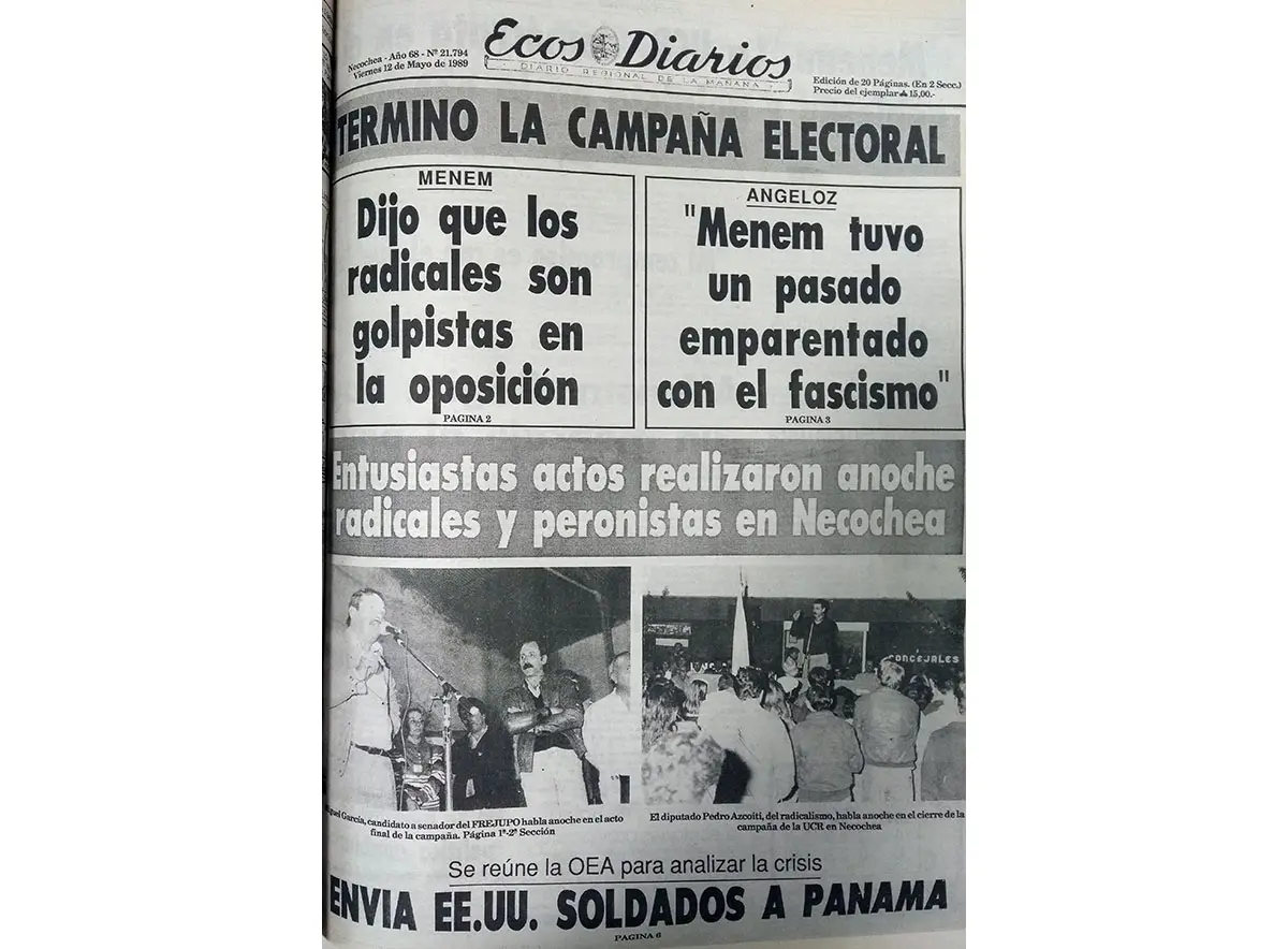 Viernes 12 mayo de 1989