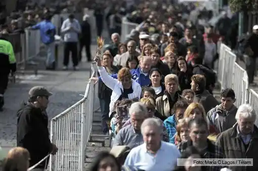 Una multitud de fieles se congregó para venerar a San Cayetano”