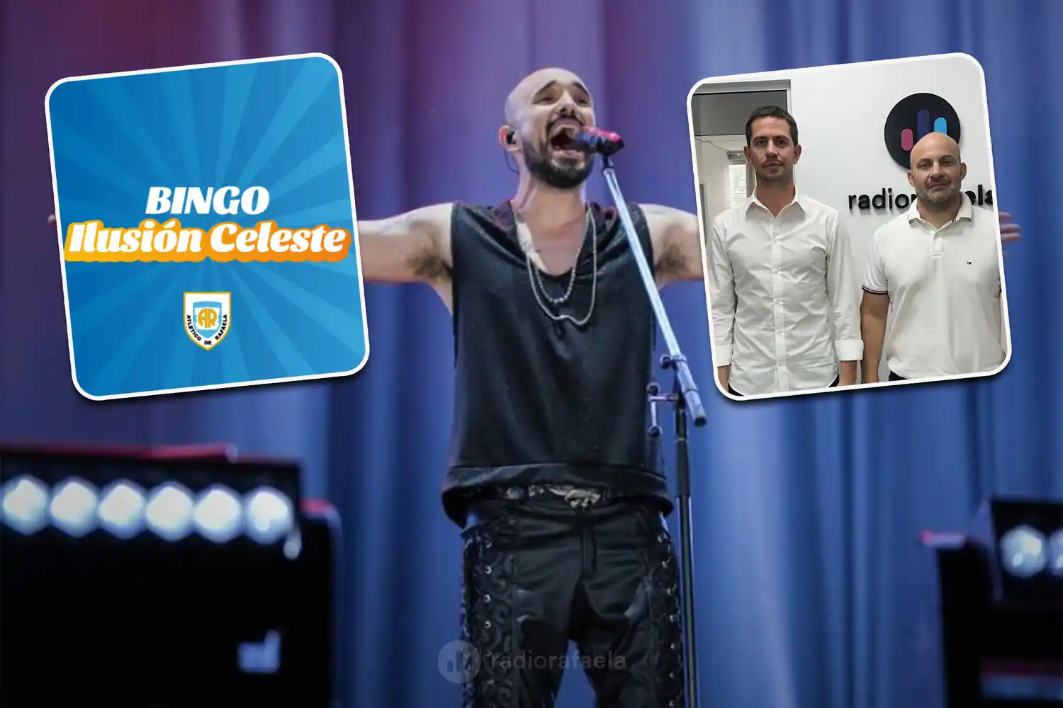 Abel Pintos en Rafaela: "Es un show de primer nivel, una puesta en escena a la que no está acostumbrada la ciudad"