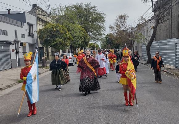 Fiesta del Pilar en la Plaza España
