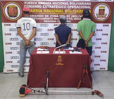 CAPTURADA: la banda denominada «Los Menores»
