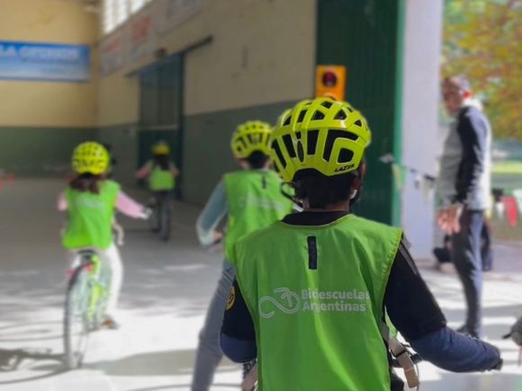 Mes del ambiente: Se realizó una nueva jornada de “Biciescuelas Argentinas”