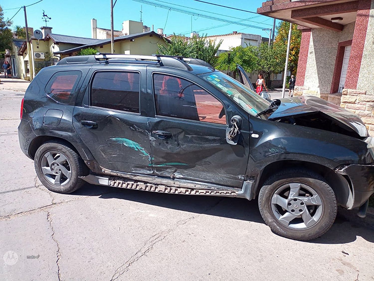 Dos heridos en accidentes