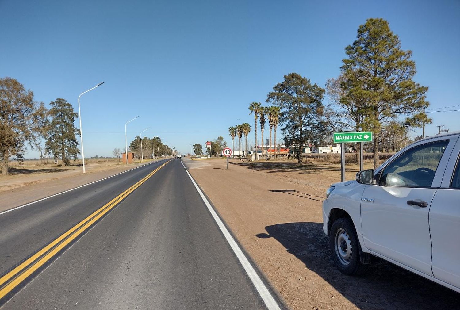 La Provincia finalizó la repavimentación de la ruta 90 entre ruta 18 y Máximo Paz