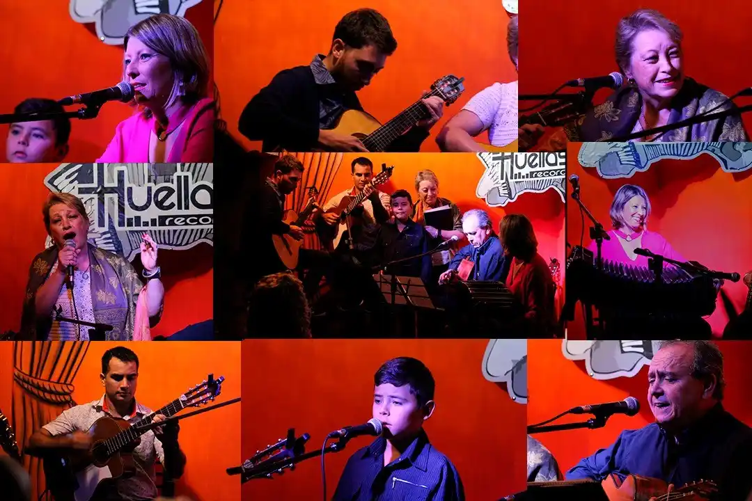 Huellas brindó un excelente y emocionante musical