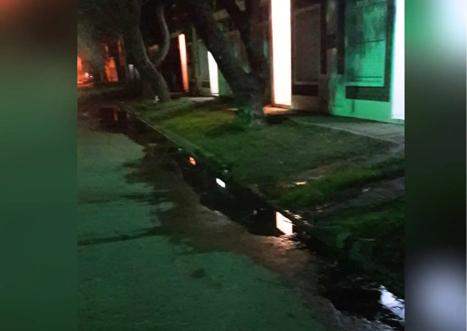 Pérdida de agua en Gomendio al 1800