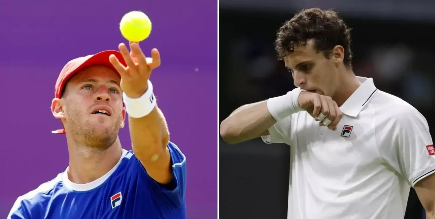 Argentinos en Wimbledon: triunfo de Schwartzman y derrota de Juan Manuel Cerúndulo