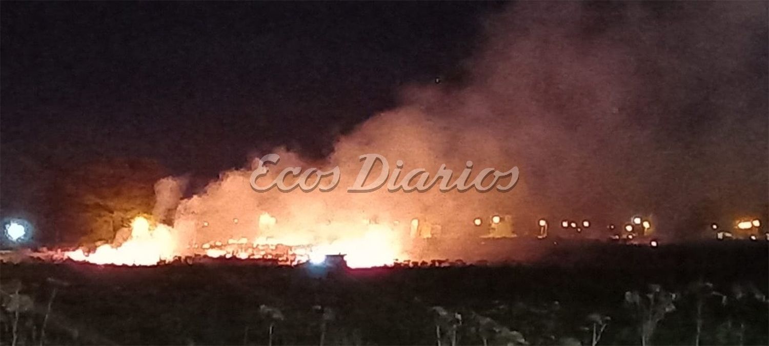 Incendio de pastizales
