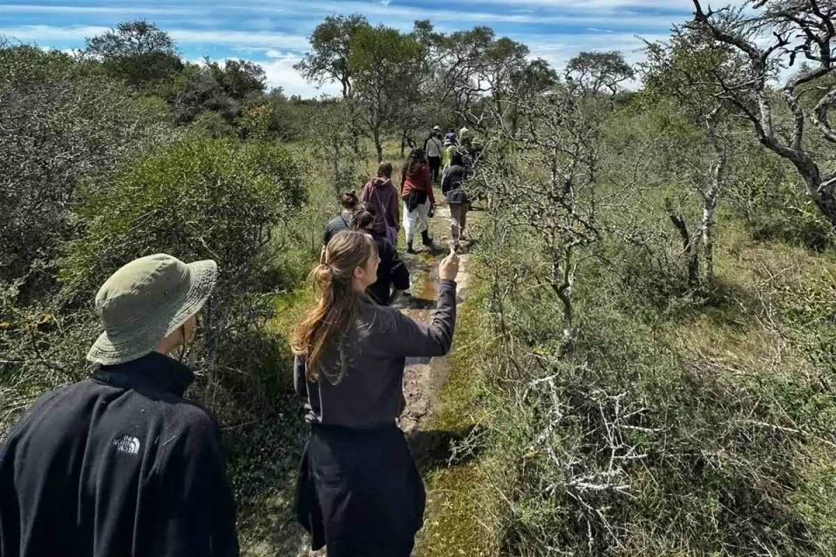 Estudiantes de la UBA analizaron el manejo de áreas protegidas en Gualeguaychú