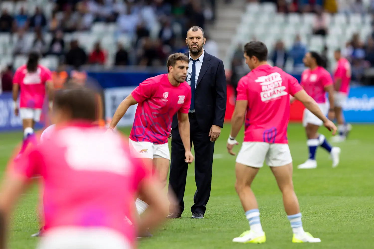 Cheika analizó la victoria de Los Pumas.