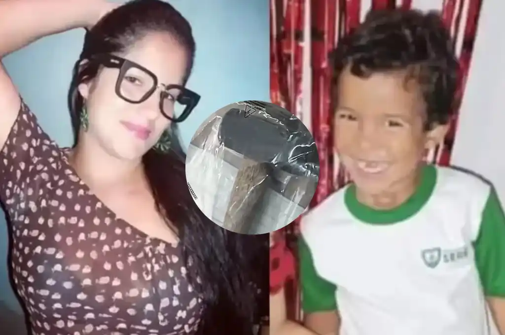 Priscila dos Santos Deambrósio y su hijo Higor Gabriel Deambrósio fueron asesinados a mazazos en la localidad de Serra. (Foto: gentileza Tanosite).