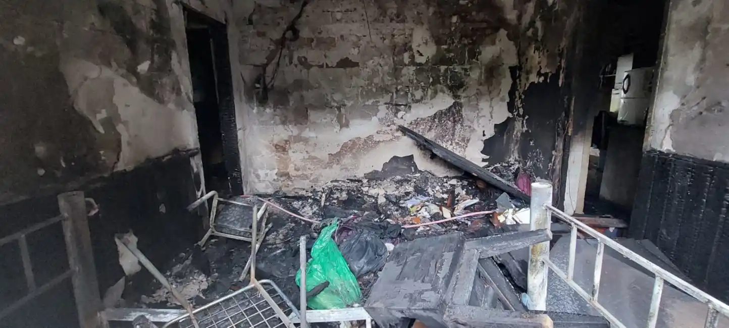 Una familia perdió todo producto del incendio de su vivienda