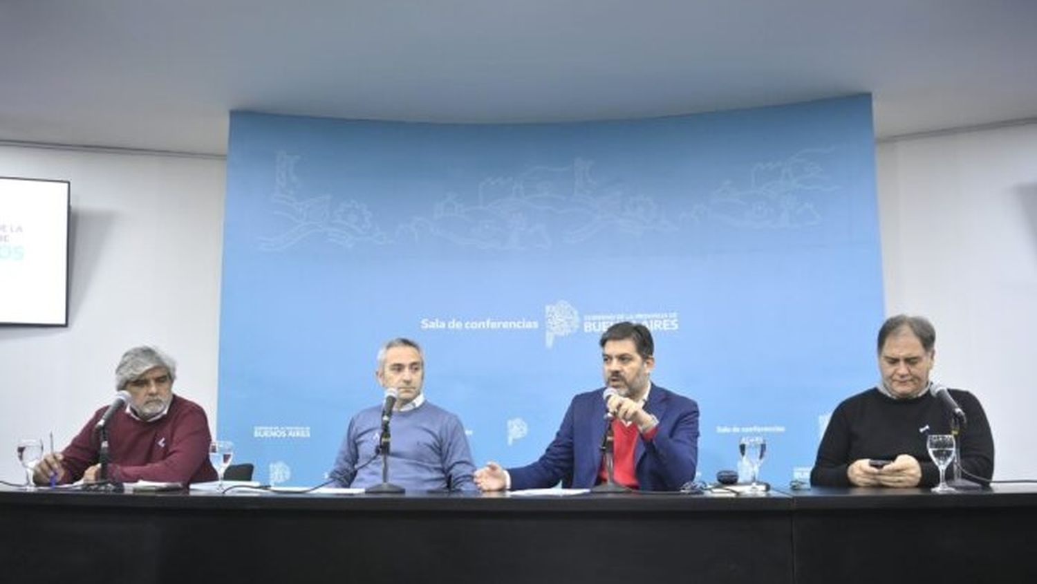 Los ministros del Gabinete de Kicillof.
