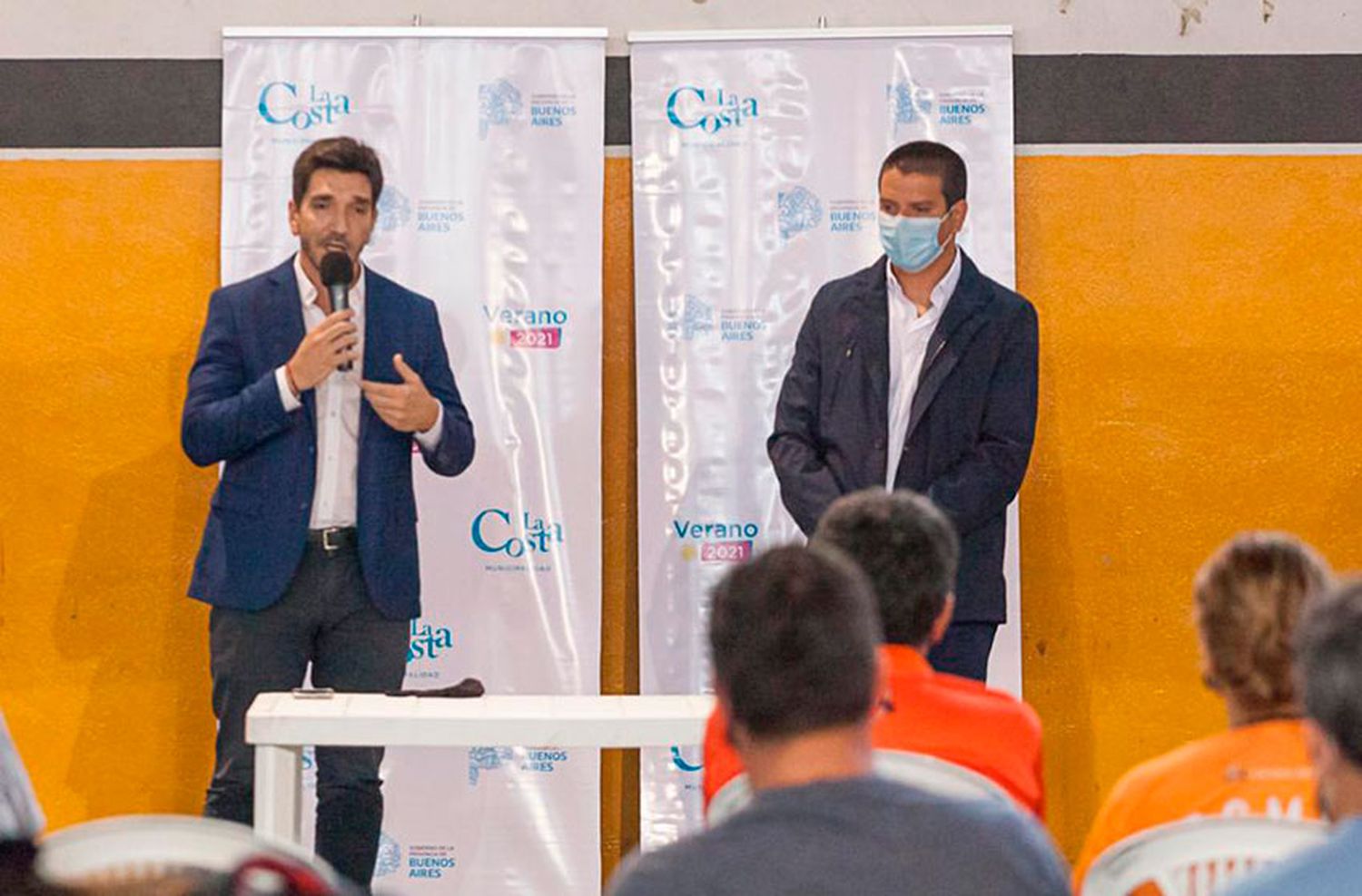 Recorrida por instituciones deportivas de la costa bonaerense beneficiadas por "Clubes en Obra"