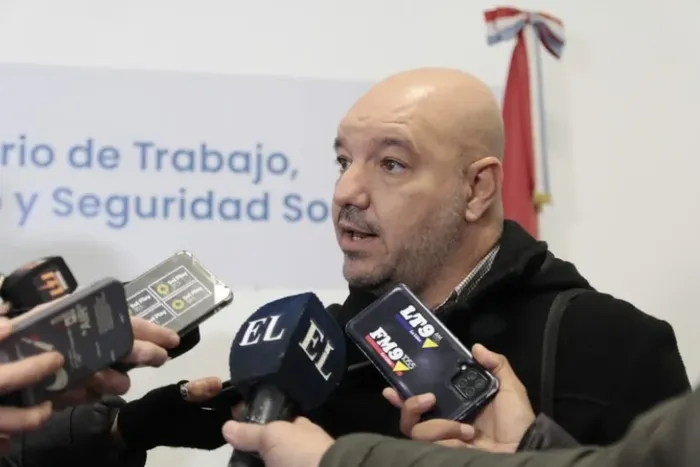 Rodrigo Alonso, secretario general Amsafe. Crédito: El Litoral