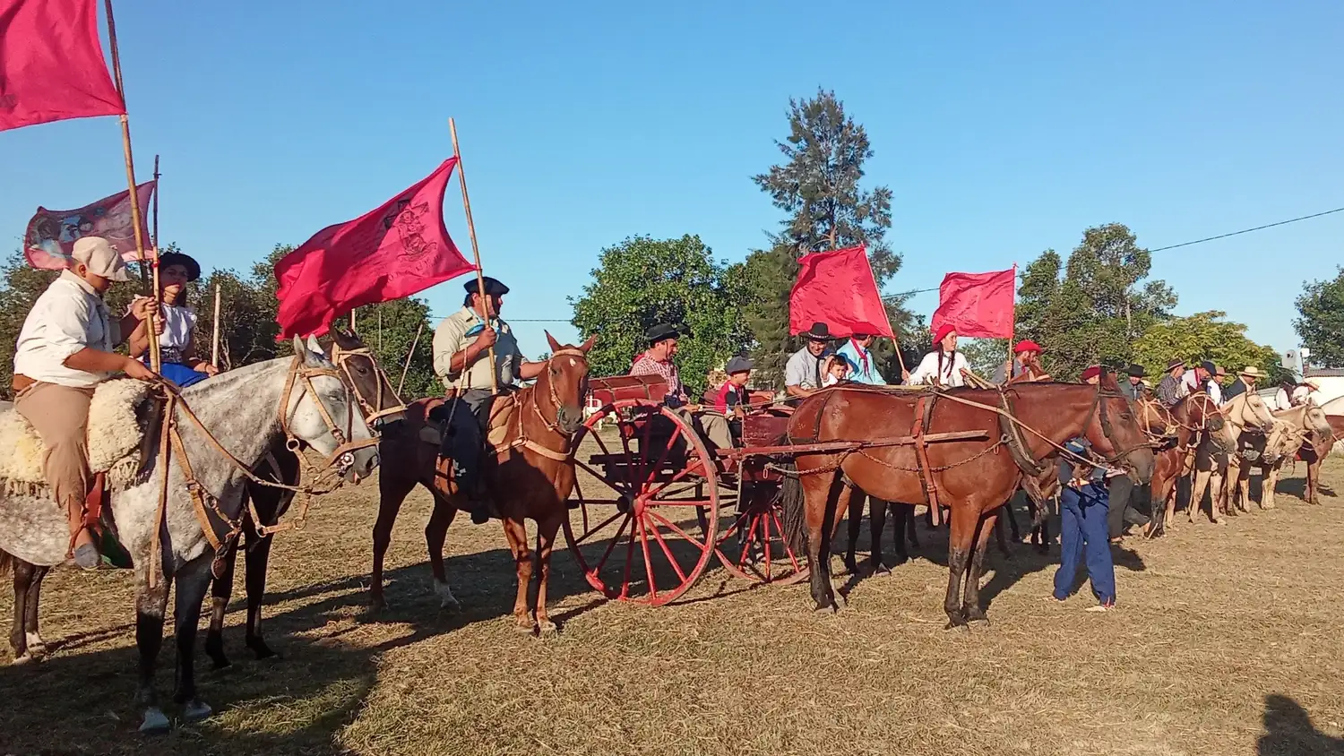 El Gauchito Gil es una celebración tradicional en Aldea Asunción.