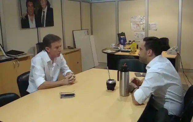 Bahillo se reunió con Mauro Urribarri en Concordia