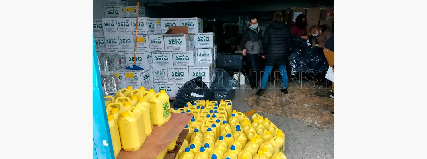 Comenzó la distribución de kits sanitarios para las escuelas que serán parte del circuito electoral