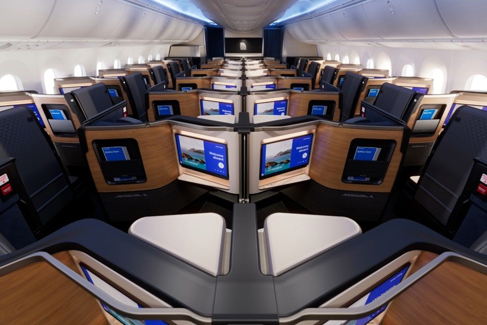 United Airlines presenta sus nuevas cabinas United Elevated