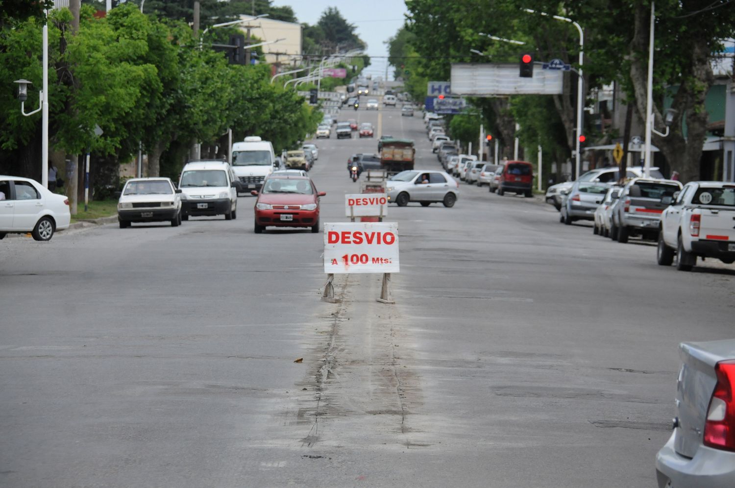 Comenzaron los trabajos de repavimentación de un nuevo tramo de Avellaneda